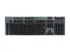 LOGITECH G915 X LIGHTSPEED GAMING WIRELESS BLUETOOTH RGB GL CLICKY BILLENTYŰZET FEKETE, US
