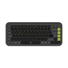 LOGITECH POP ICON WIRELESS BILLENTYŰZET GRAPHITE-GREEN, US