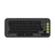 LOGITECH POP ICON WIRELESS BILLENTYŰZET GRAPHITE-GREEN, US