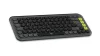 LOGITECH POP ICON WIRELESS BILLENTYŰZET GRAPHITE-GREEN, US