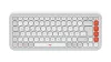LOGITECH POP ICON WIRELESS BILLENTYŰZET OFF FEHÉR-NARANCS, US