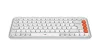 LOGITECH POP ICON WIRELESS BILLENTYŰZET OFF FEHÉR-NARANCS, US