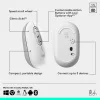 LOGITECH POP ICON WIRELESS BILLENTYŰZET COMBO OFF FEHÉR-NARANCS, US
