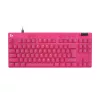 LOGITECH G PRO X TKL RAPID GAMING BILLENTYŰZET PINK US
