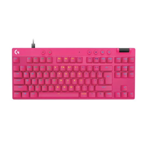 LOGITECH G PRO X TKL RAPID GAMING BILLENTYŰZET PINK US