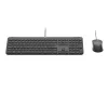 LOGITECH SIGNATURE SLIM VEZETÉKES K620 FOR BUSINESS BILLENTYŰZET COMBO SZÜRKE, US