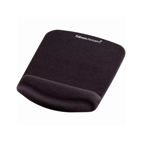 FELLOWES PLUSHTOUCH HABTÖLTÉSÚ EGÉRPAD CSUKLÓTÁMASSZAL, FEKETE