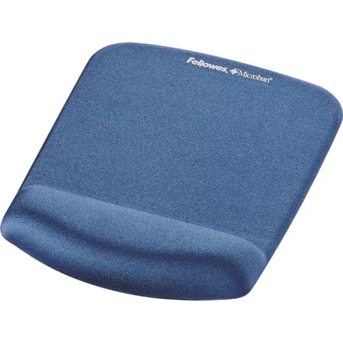 FELLOWES PLUSHTOUCH HABTÖLTÉSÚ EGÉRPAD CSUKLÓTÁMASSZAL, KÉK