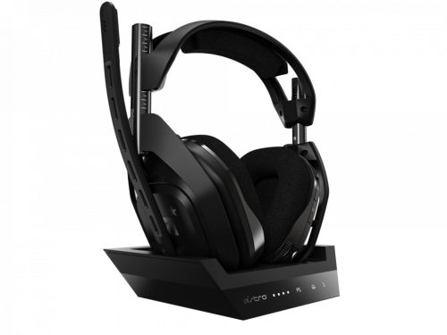 LOGITECH ASTRO A50 WIRELESS HEADSET + BASE STATION, PC/XBOX, FEKETE-ARANY (939-001682)