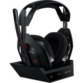   LOGITECH ASTRO A50 LIGHTSPEED WIRELESS HEADSET + BASE STATION, XBOX/PS5, FEKETE (939-002224)