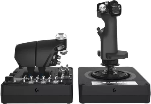 LOGITECH X56 H.O.T.A.S. RGB GÁZKAR-BOTKORMÁNY (945-000059)