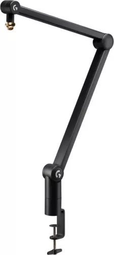 LOGITECH COMPASS PRÉMIUM ASZTALI MIKROFONKAR, FEKETE