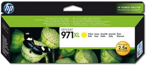 HP CN628AE NO.971XL SÁRGA (86,5ML) EREDETI TINTAPATRON (CN628AE) LEÉRTÉKELT (LEJÁRAT 2019 JÚLIUS)