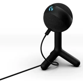 LOGITECH YETI ORB RGB KOMPAKT GAMER USB MIKROFON, FEKETE