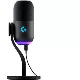LOGITECH YETI GX RGB PRÉMIUM GAMER USB MIKROFON, FEKETE