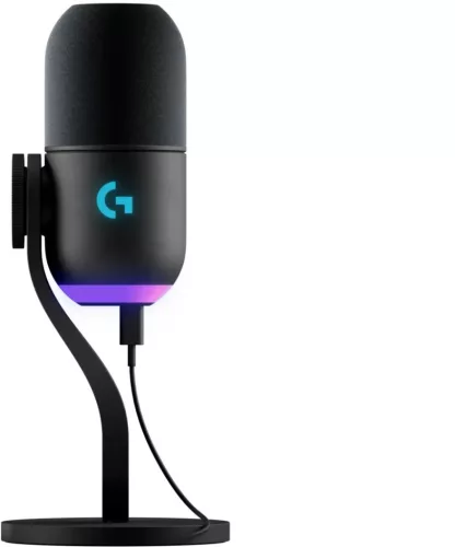 LOGITECH YETI GX RGB PRÉMIUM GAMER USB MIKROFON, FEKETE