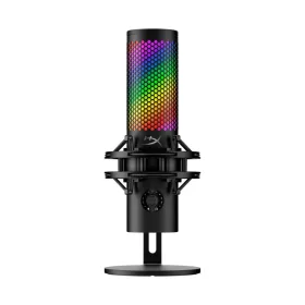 HP HYPERX QUADCAST 2 S PRÉMIUM RGB GAMER MIKROFON, FEKETE