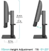BENQ PD2706QN 27", IPS, 16:9, 2560X1440, 100HZ, DISPLAY PORT,HDMI,USB TYPE-C,USB3.2, LED MONITOR
