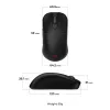 ZOWIE S2-DW GAMER WIRELESS EGÉR, BLACK