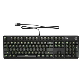   HP PAVILION 550 WIRED GAMER RGB RED MECHANIKUS BILLENTYŰZET FEKETE, US
