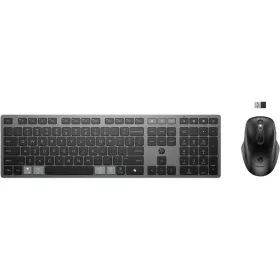   HP 725 MULTI-DEVICE RECHARGEABLE WIRELESS BLUETOOTH BILLENTYŰZET COMBO FEKETE, HU