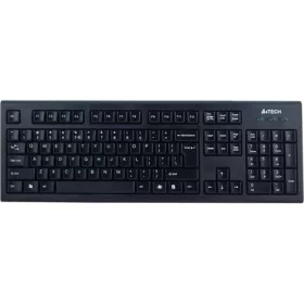 A4-TECH KR-85 OFFICE USB BILLENTYŰZET FEKETE, US