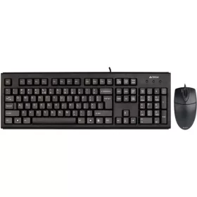   A4-TECH KM-72620D VEZETÉKES BILLENTYŰZET + EGÉR USB FEKETE, US
