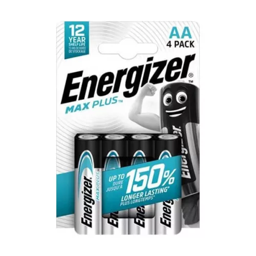 ENERGIZER MAX PLUS AA (LR6) TARTÓS ELEM 4DB/CSOM