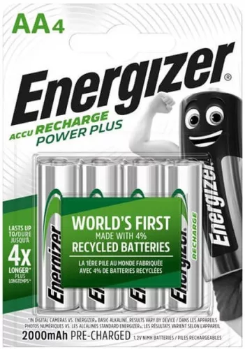 ENERGIZER POWER PLUS AA (LR6) 2000mAh NiMh AKKU 4DB/CSOM