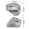 ACT A5155 ERGONOMIC WIRELESS BLUETOOTH EGÉR, BLACK