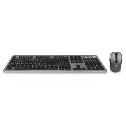 ACT AC5710 WIRELESS BILLENTYŰZET COMBO FEKETE-SZÜRKE, US