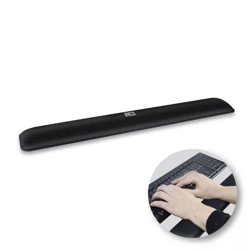 ACT AC8005 ERGONOMIKUS CSUKLÓTÁMASZ BILLENTYŰZETHEZ, FEKETE