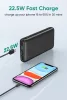 ADDTOP NAGY KAPACITÁSÚ POWER BANK 26800mAh 22,5W, FEKETE