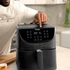 COSORI CP158-AF 5.5L XXL PREMIUM FORRÓLEVEGŐS SÜTŐ, AIR FRYER, FEKETE