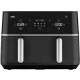 BRAUN TWINCOOK 5 TD5030IBK FORRÓLEVEGŐS SÜTŐ, AIR FRYER, KERÁMIA BEVONAT, FEKETE