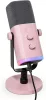 FIFINE MI12 USB/XLR DINAMIKUS MIKROFON - PODCAST/STREAM, PS4/PS5, NÉMÍTÓ GOMB, PINK