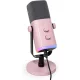 FIFINE MI12 USB/XLR DINAMIKUS MIKROFON - PODCAST/STREAM, PS4/PS5, NÉMÍTÓ GOMB, PINK