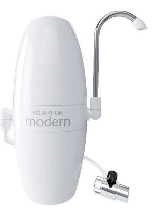 AQUAPHOR MODERN 2, CSAPRA SZERELHETŐ VÍZTISZTÍTÓ, FEHÉR (AQU014326) (BONTOTT DOBOZ)