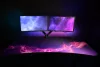 AROZZI D031 ARENA DESK PAD EGÉRPAD BLACK/PURPLE