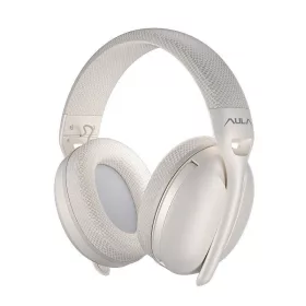   AULA S6 VEZETÉK NÉLKÜLI GAMER HEADSET/FEJHALLGATÓ, CHAMPAGNE