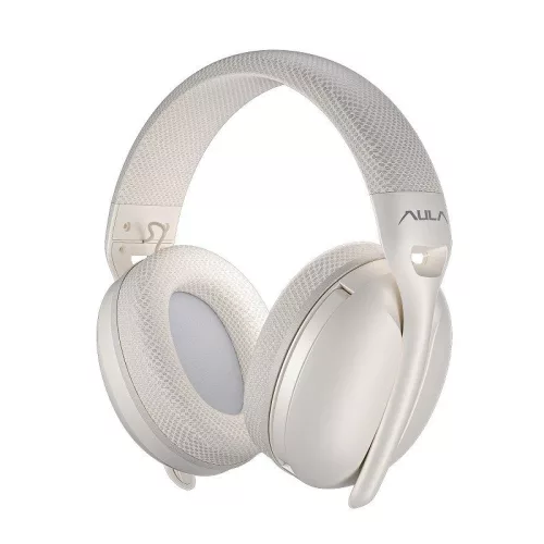AULA S6 VEZETÉK NÉLKÜLI GAMER HEADSET/FEJHALLGATÓ, CHAMPAGNE
