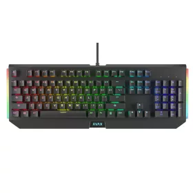 AVAX FS01 FULL SIZE GAMING BILLENTYŰZET FEKETE, HU