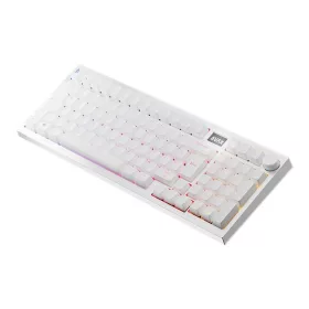 AVAX GM03 PRO RGB GAMING BILLENTYŰZET FEHÉR, HU