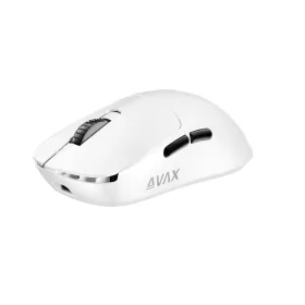   AVAX LW03 PRO PAW3395 TRI-MODE 8K LIGHTWEIGHT GAMER EGÉR, WHITE
