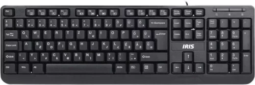 IRIS B-13 USB BILLENTYŰZET FEKETE, HU