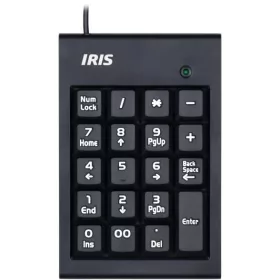 IRIS B-15 USB NUMERIKUS BILLENTYŰZET FEKETE