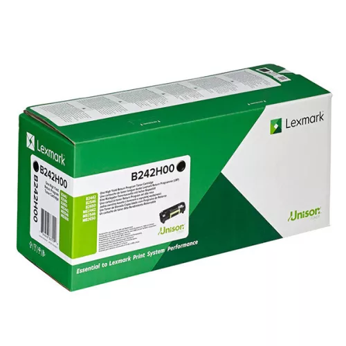 LEXMARK 8242H00 (6K) FEKETE EREDETI TONER (8242H00)