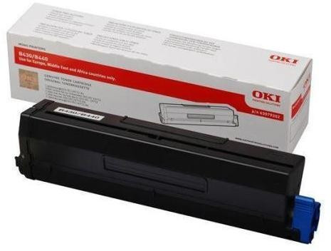 OKI B430/B440/MB460 43979202 (7K) FEKETE EREDETI TONER