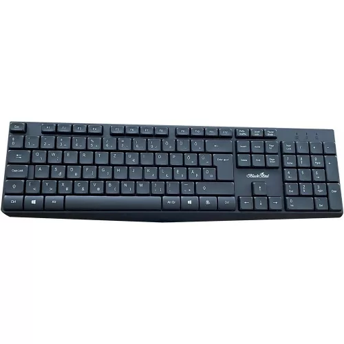 BLACKBIRD BH1486 VEZETÉKES BILLENTYŰZET FEKETE, HU