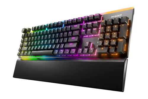 BE QUIET! LIGHT MOUNT SILENT TACTILE GAMING BILLENTYŰZET FEKETE, US